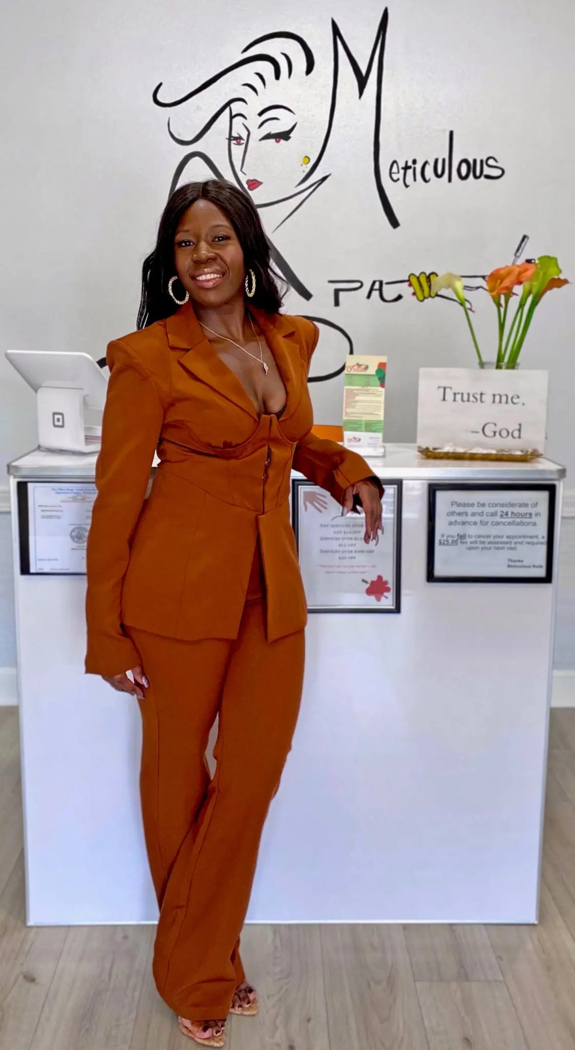 Theresa D. Austin, owner of Meticulous Spa